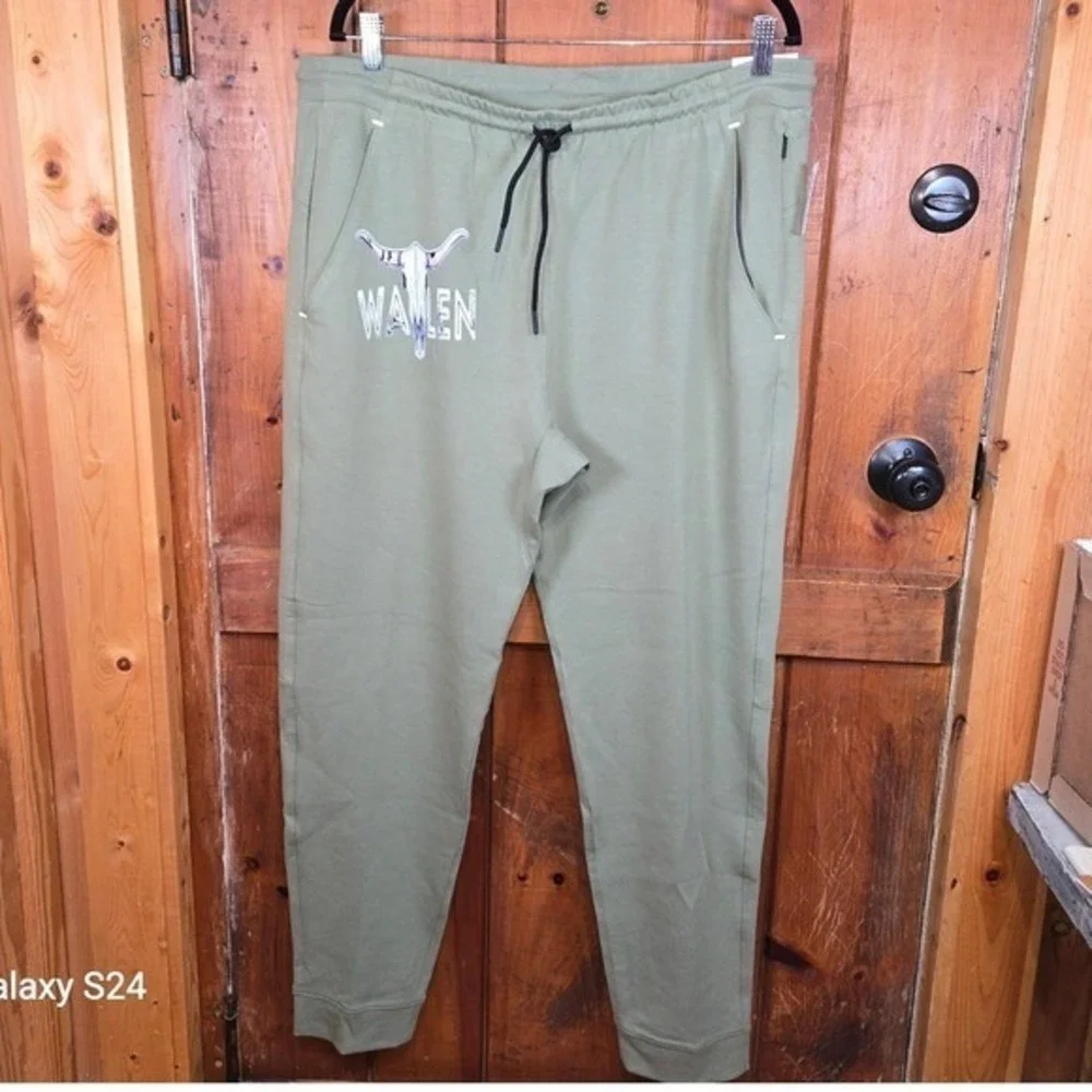 Old Navy Graphic Jogger Sweatpants Olive Green XL Athletic Casual‎ Lounge